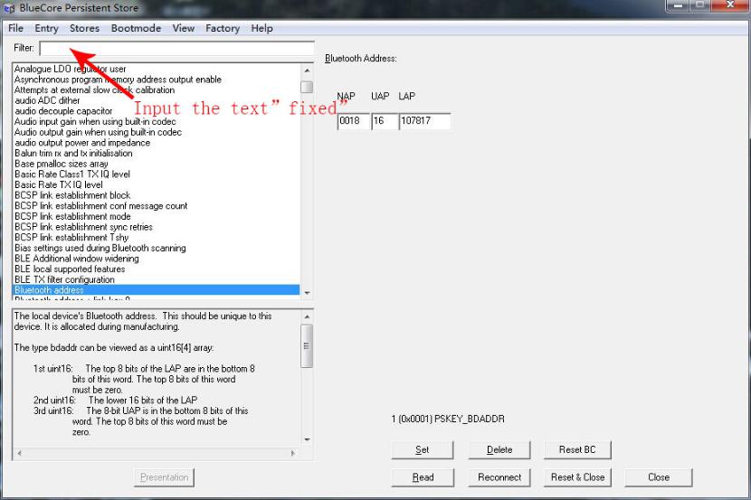 Enable Bluetooth Audio Amplifier Pin Code (Password)